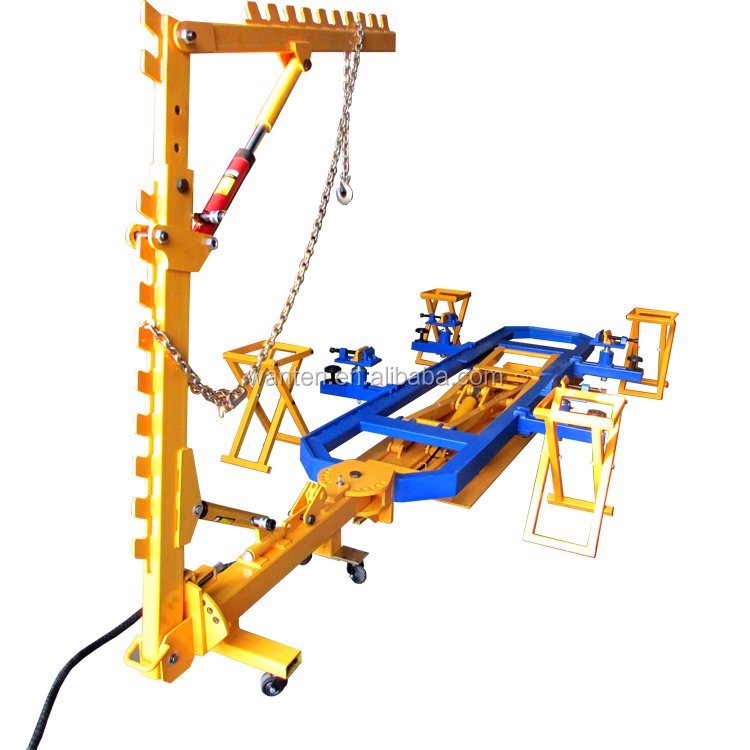 Car Repair Frame Bench with scissor lift/ Auto Body repair systems / Automotive tools and equipment